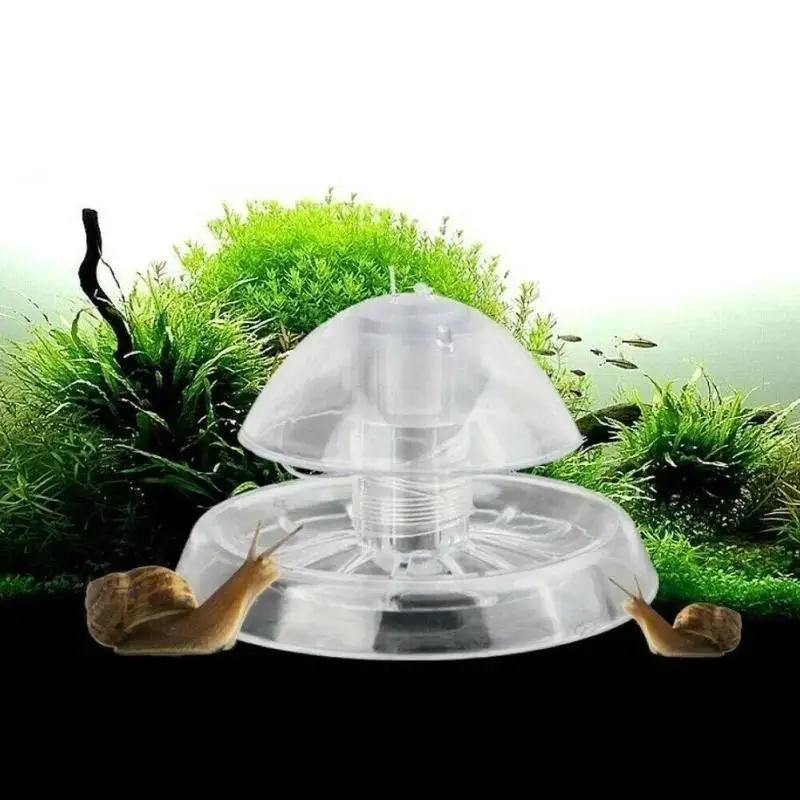 Marine Aquarium - 2026년형 새로운 6/8CM 투명 플라스틱 달팽이