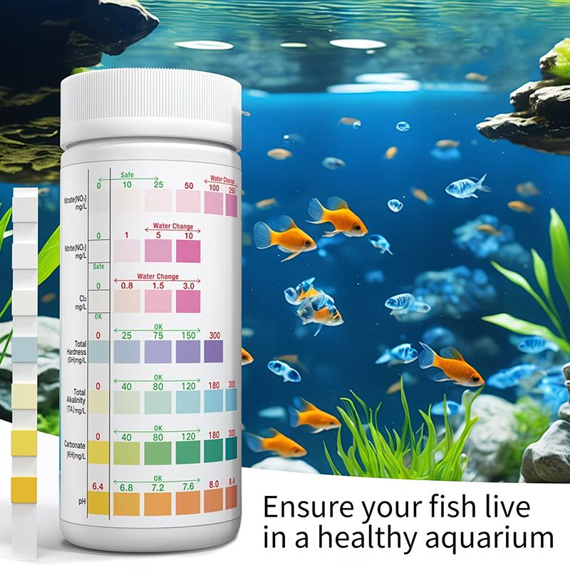 Saltwater Tank - 수족관 수질 테스트 스트립 8 in