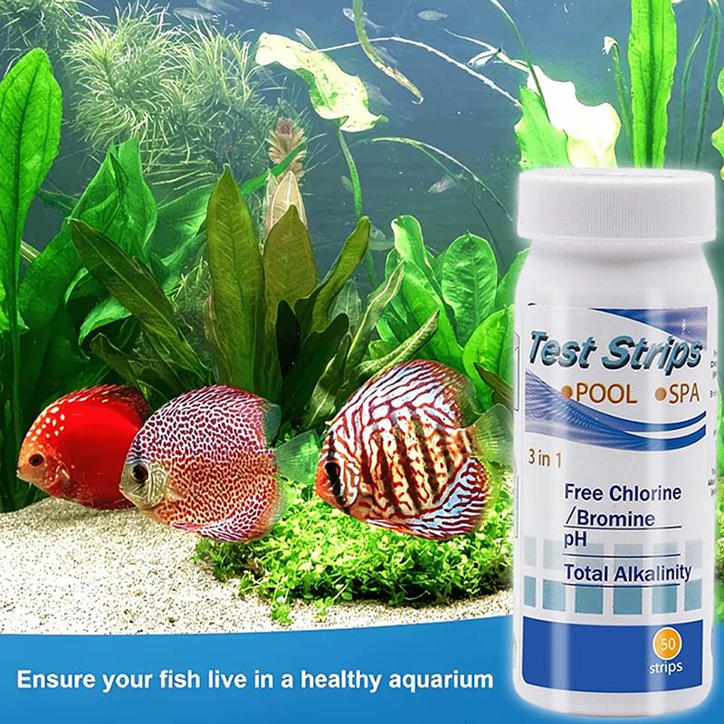 수족관 수질 테스트 스트립 8 in 1 광범위 테스트  - Saltwater Tank 리뷰 및 가격