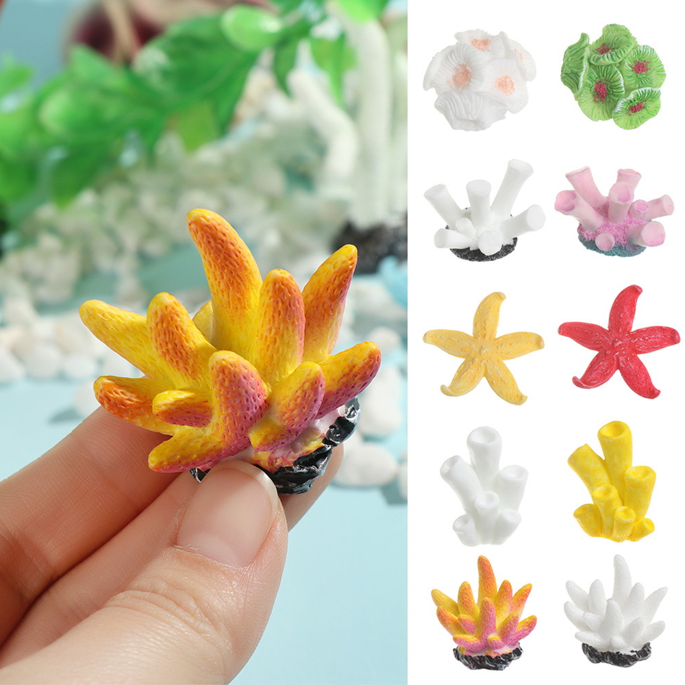 인공 산호 어항 장식, 시뮬레이션 불가사리 수지 암초  - Reef Aquarium 리뷰 및 가격