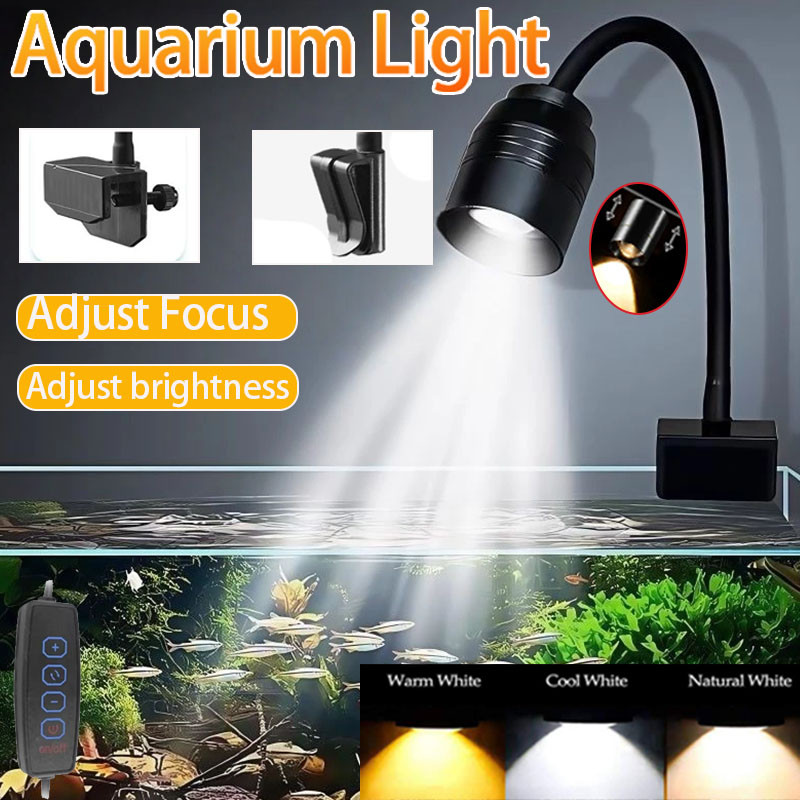 USB 수족관 조명 식물 성장 조명 초슬림 LED 3W - Aquarium Marine Lights 리뷰 및 가격