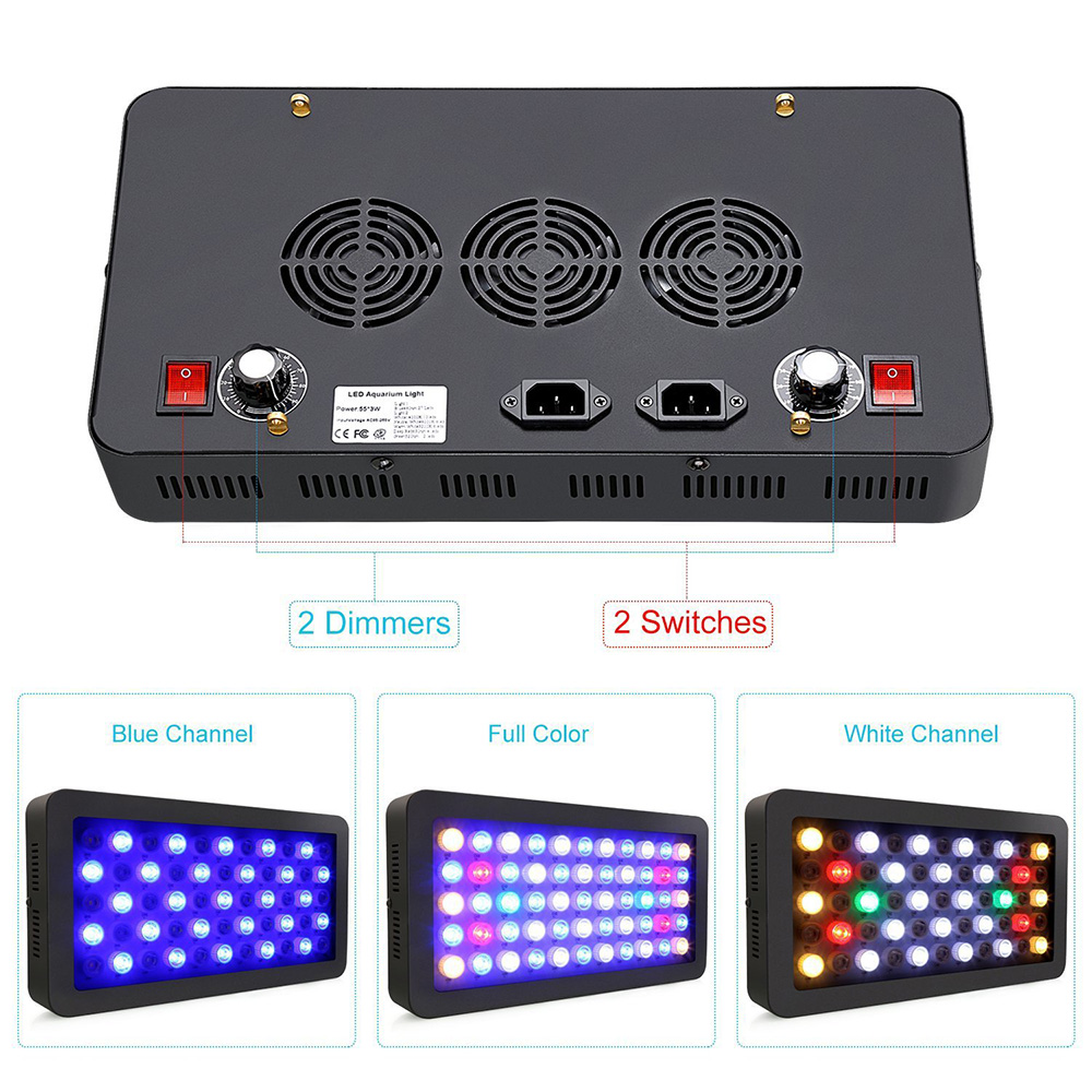 조광 가능한 산호 LED 수족관 조명, 해수 담수 해양 - Reef Lighting 리뷰 및 가격