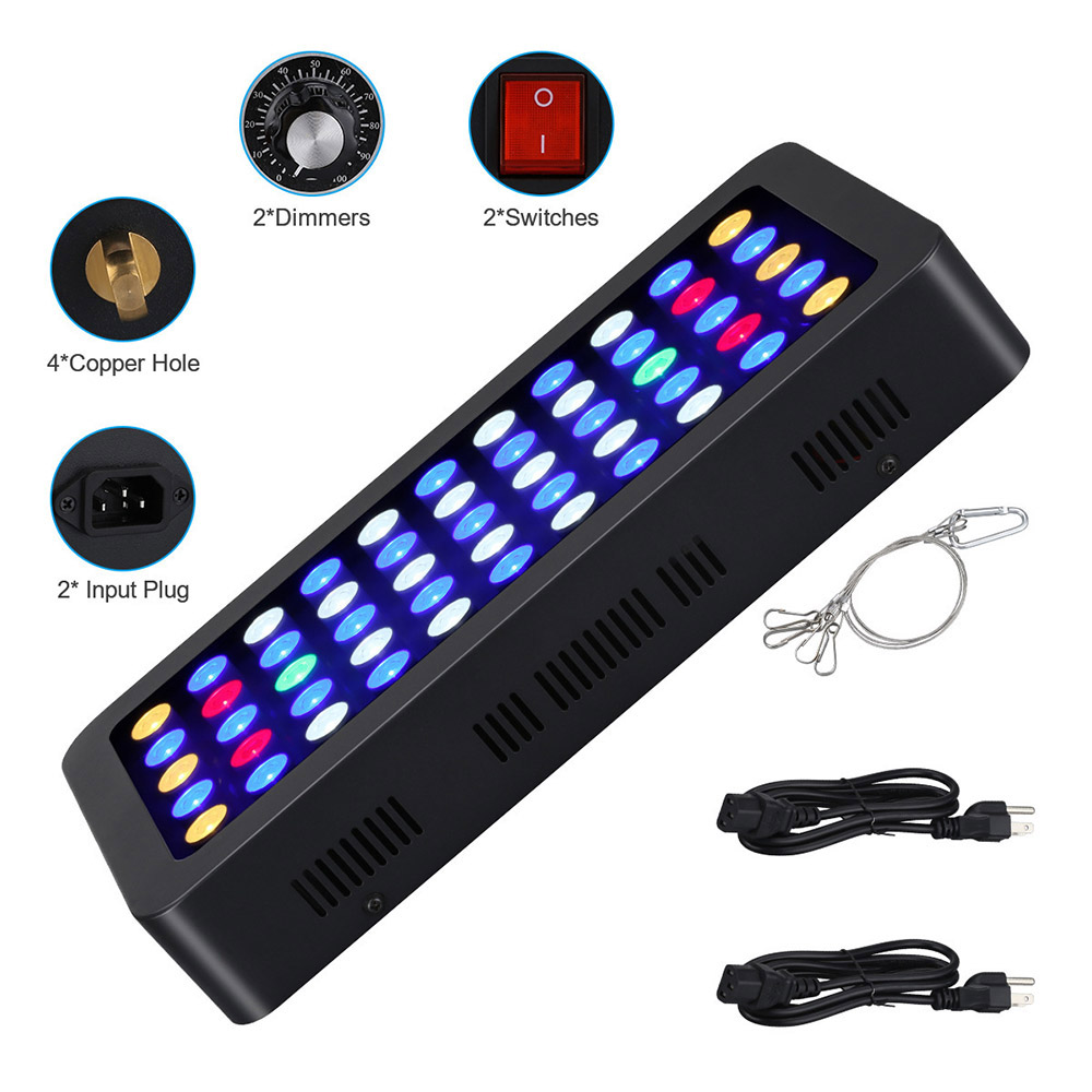조광 가능한 산호 LED 수족관 조명, 해수 담수 해양 - Reef Lighting 리뷰 및 가격