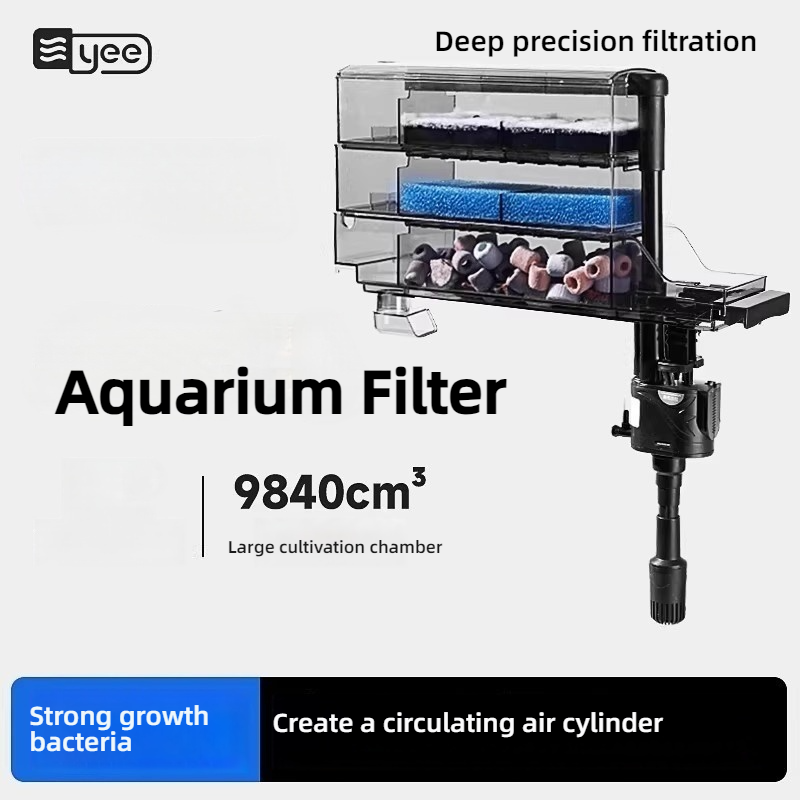이이 수족관 필터 물 정화 필터 박스 순환 3-in-1 - Reef Tank Filter 리뷰 및 가격